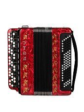 Аккордеон кнопочный Hohner Nova I 49 F black (B-Stepped)