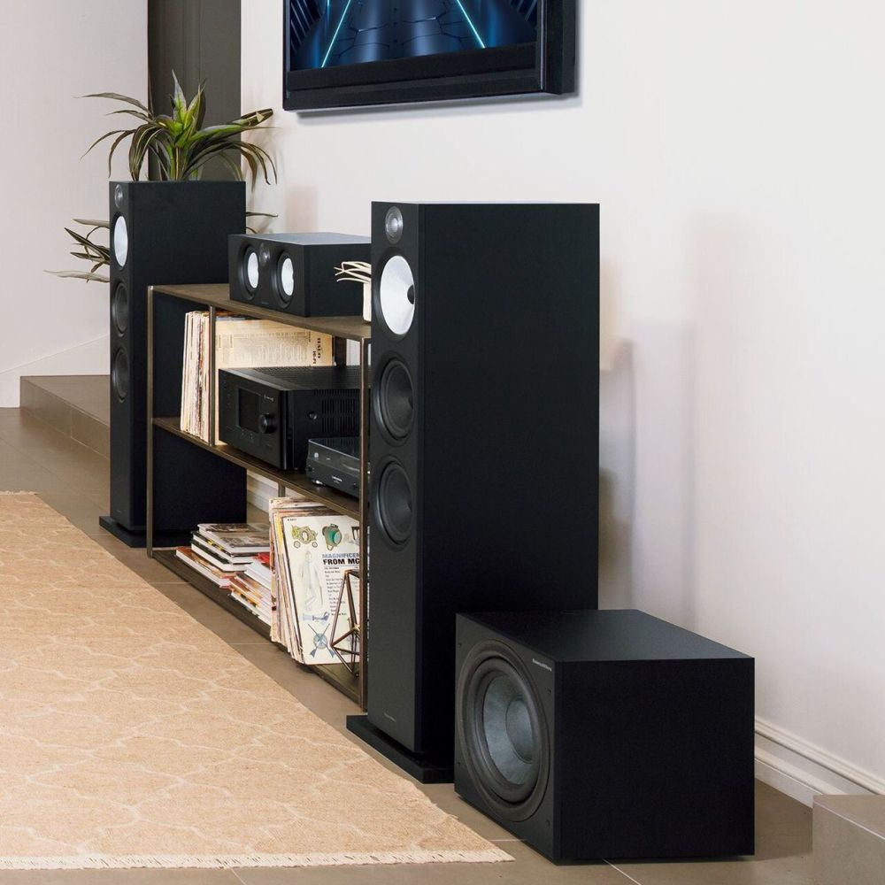 Акустика центрального канала Bowers & Wilkins HTM6 black