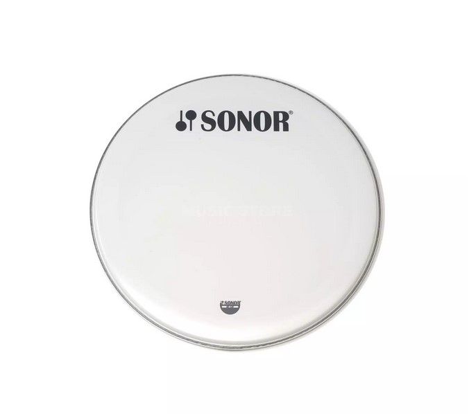90975800 PW 18 B/L Пластик для бас-барабана 18'', белый, Sonor