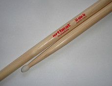 7KLHBGR5B 5B Барабанные палочки, граб, флуоресцентные зеленые, Kaledin Drumsticks