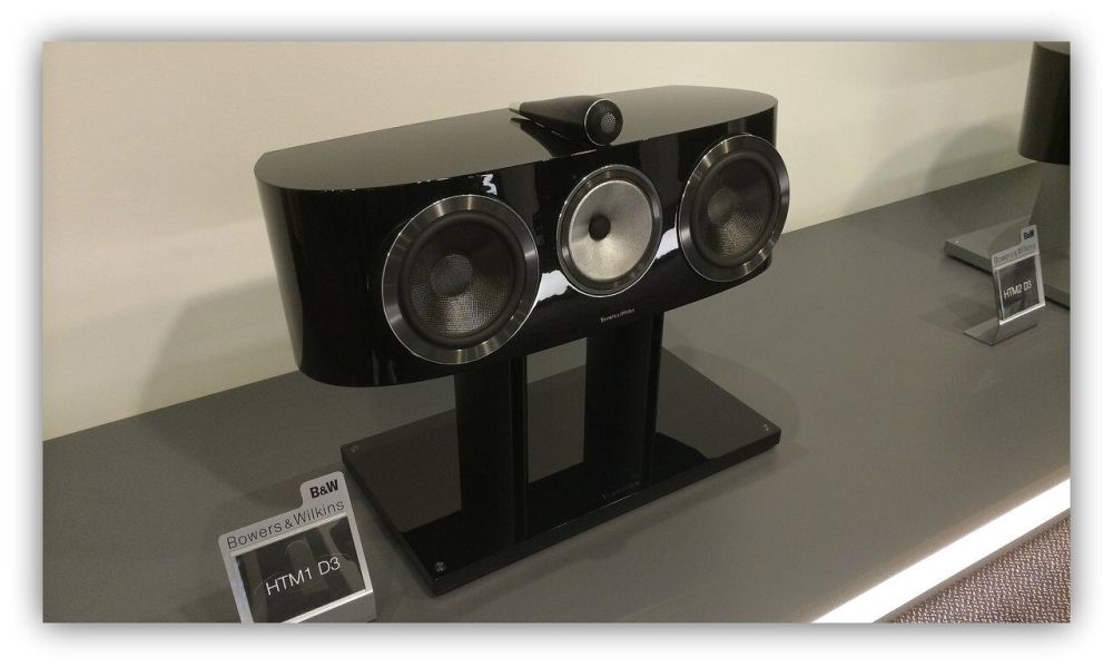 Акустика центрального канала Bowers & Wilkins HTM1 D3 gloss black