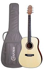 Акустическая гитара Crafter D-6L/N+Чехол