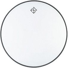 ARDLW-16 Пластик для малого и том барабана 16, белый, Arborea